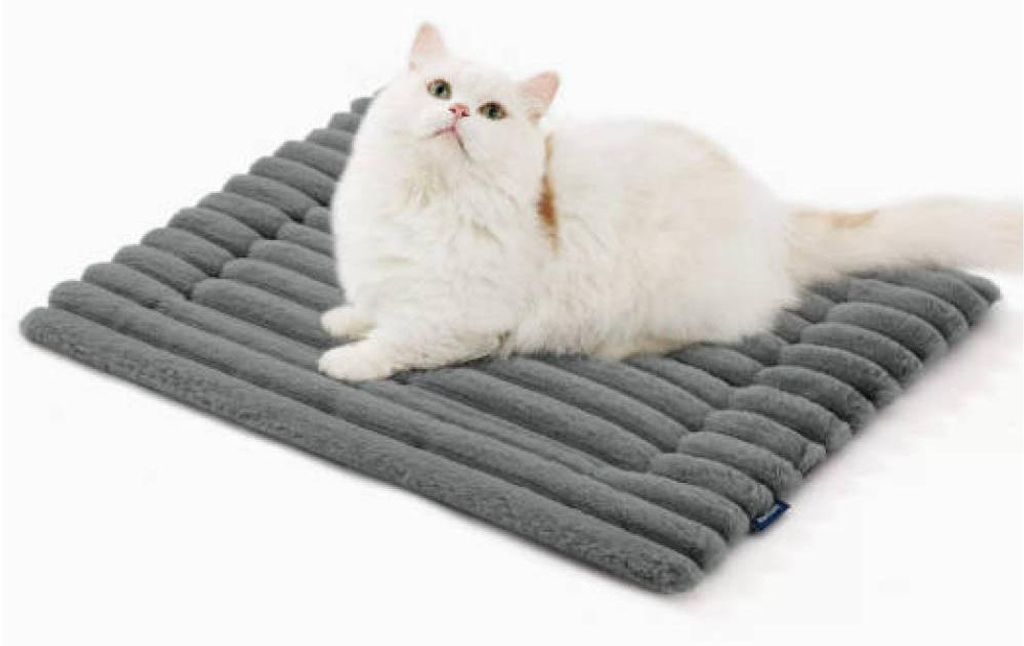 Selbstheizende Decke für Katzen und Hunde - 61x46 cm waschbare Heizdecke für Katzenbetten, selbstheizende Katzendecke, beheizte Hundematte, rutsc...