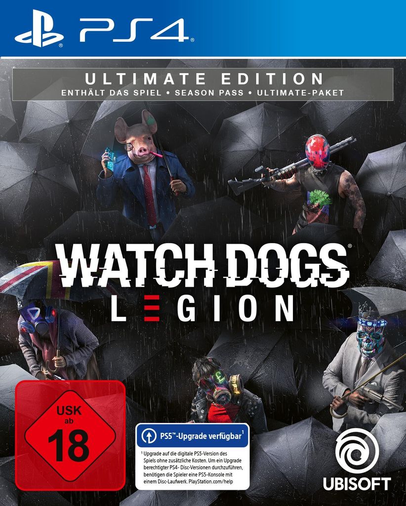 Ubisoft Watch Dogs Legion - Ultimate Edition, PlayStation Produktbild 