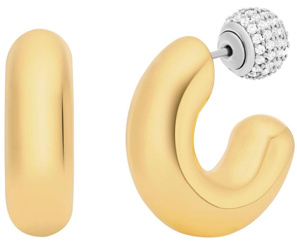 Náušnice kruhové Michael Kors Gold Collection Premium - Obrázek produktu 