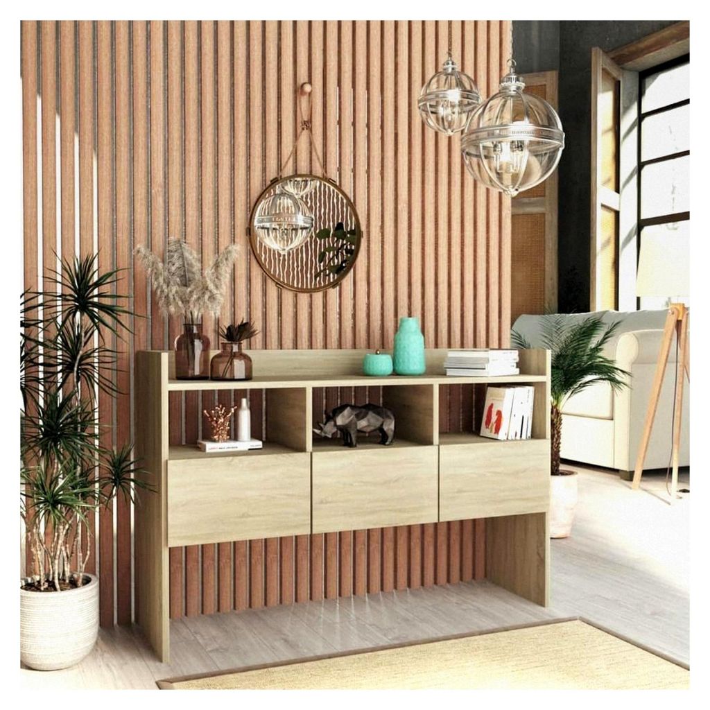 Sideboard aus Sonoma Eiche 105x30x70 cm
