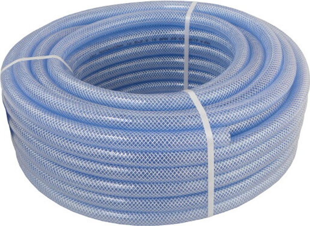 Verstärkter, flexibler PVC-Technikschlauch 19x3mm - 25m, Produktbild 