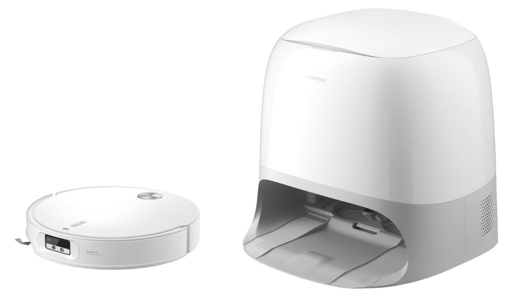 Roborock Qrevo Curv 2 ProX, Bezsáčkové, Bílá, Kulatý, Obrázek produktu 