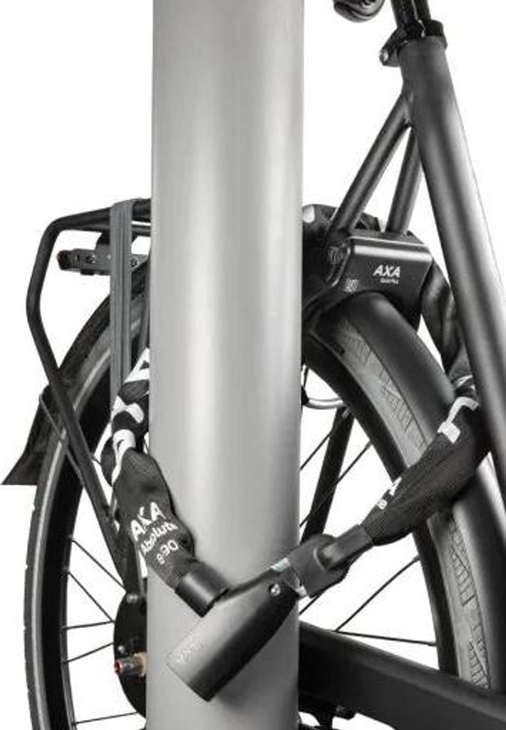 AXA Linq 100 Antivol Chaîne 100 Cm – Maillons 9,5 Mm, Sécurité 14/15, Certifié Gold, Pour Vélo Et Scooter
