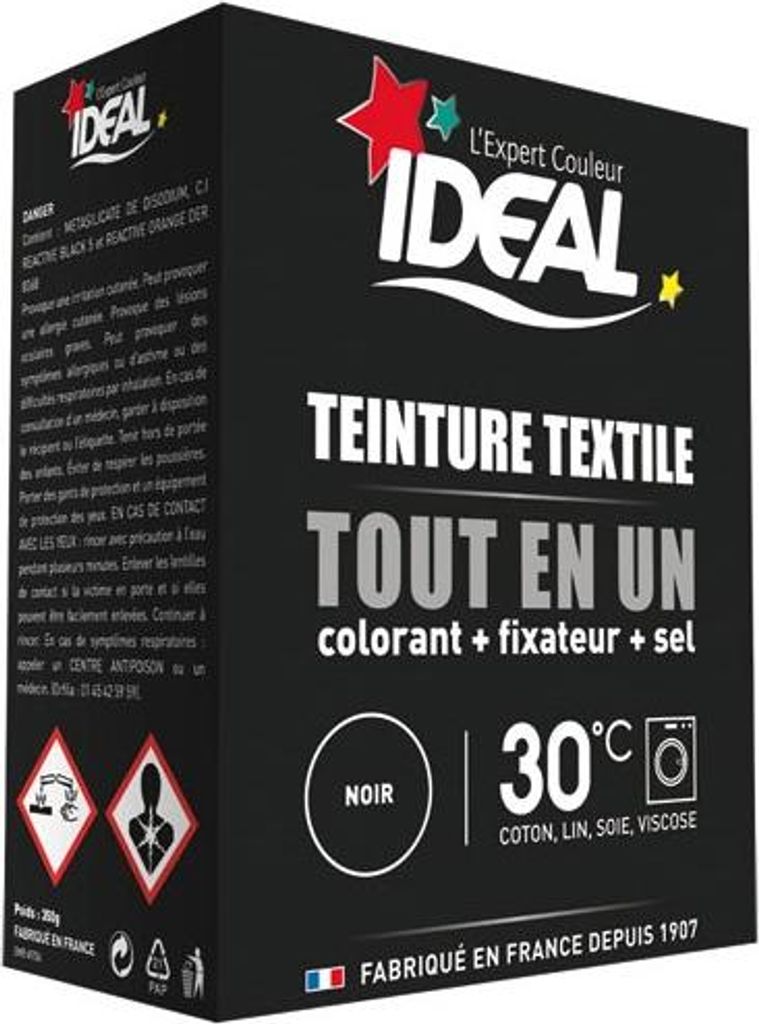 Tintura tessile nera di alta qualità, 350 g - Perfetta per Immagine del prodotto 