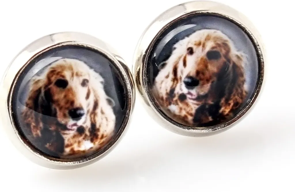 DUOWEI Orecchini Acrilico A Tema Cane Pastore Inglese – Leggeri, Colorati, Pendenti, Per Donne E Ragazze, Regalo Moda