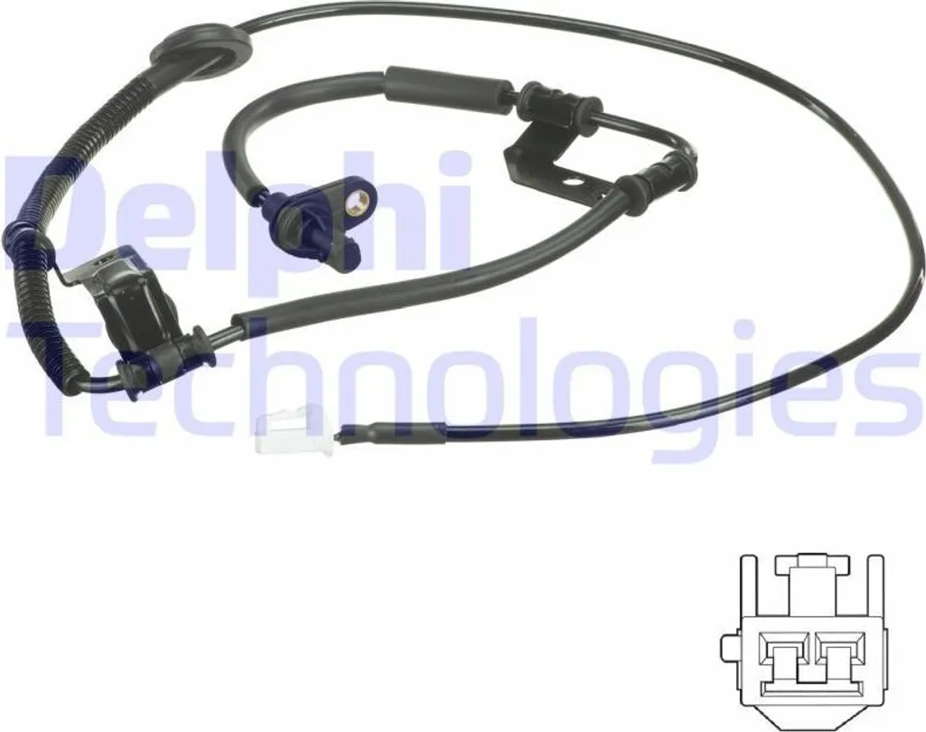 Delphi SS20534 Sensore Velocità Ruota KIA Carens - OE 956801D100