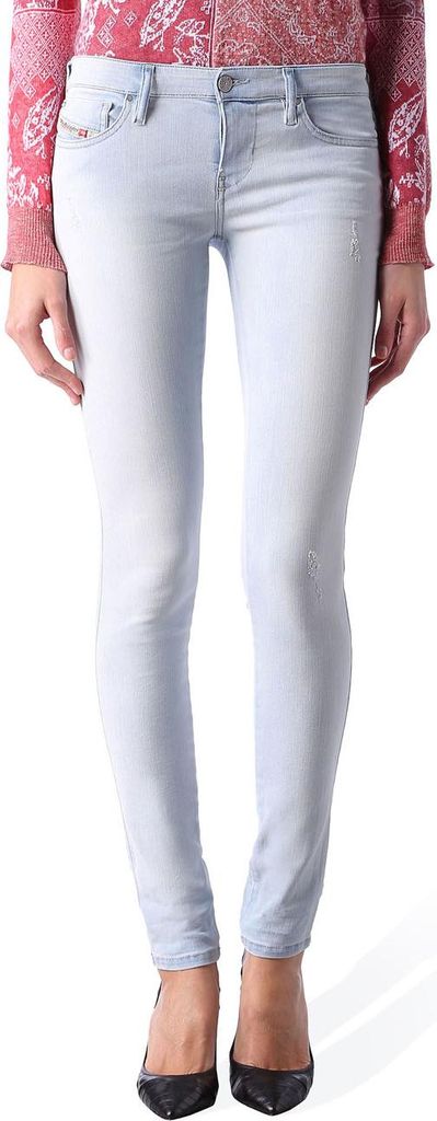 Diesel Skinzee-Low 0852Q Damen Jeans Hose Skinny