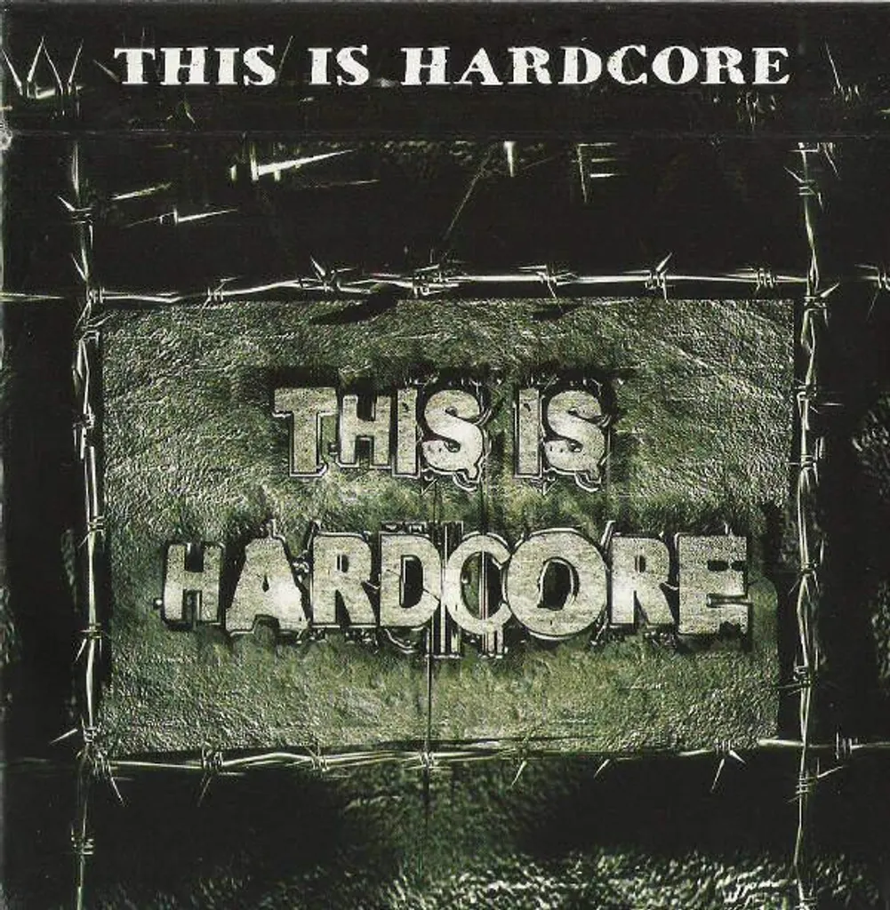 T-shirt C'est du hardcore Vêtement Concert Coton Noir Taille L Homme