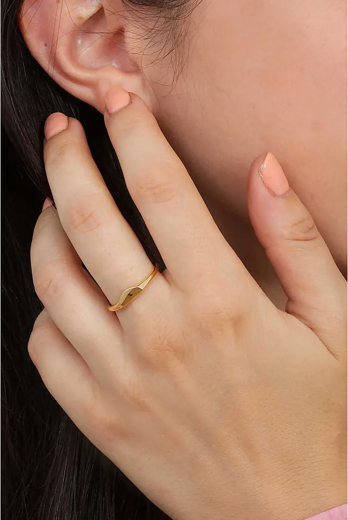Offerta Anello PDPaola Half Circle Mini Gold - Oro 18K Donna - 2