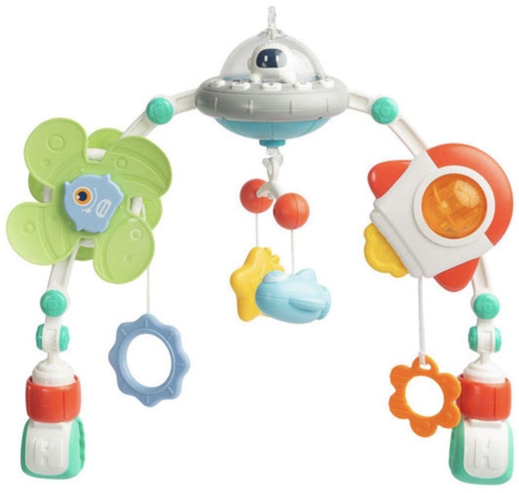 CARETERO Kinderwagen Spielzeug Kinderwagenkette Spielbogen Produktbild 