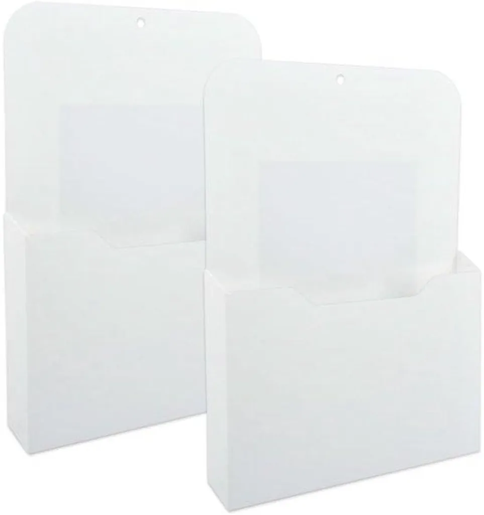 Boîte de rangement multifonctionnelle 31x24 cm en plastique robuste