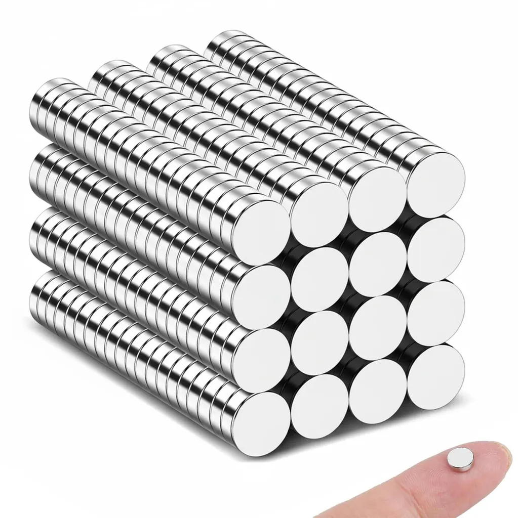 Aimants de réfrigérateur puissants 6x2mm pour tableau magnétique x320