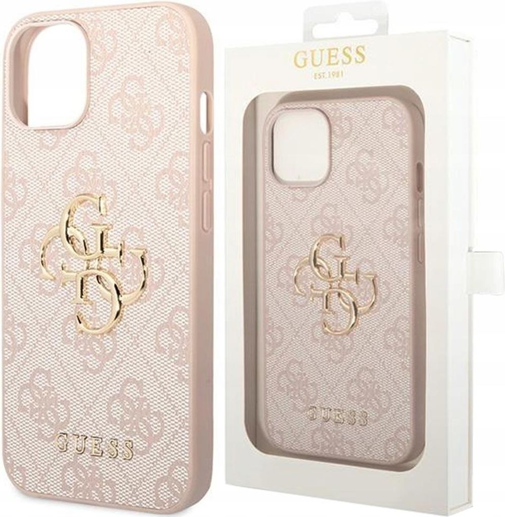 Guess Guhcp15S4Gmgpi Iphone 15 / 14 / 13 6.1 Różowy/Pink Image du produit 