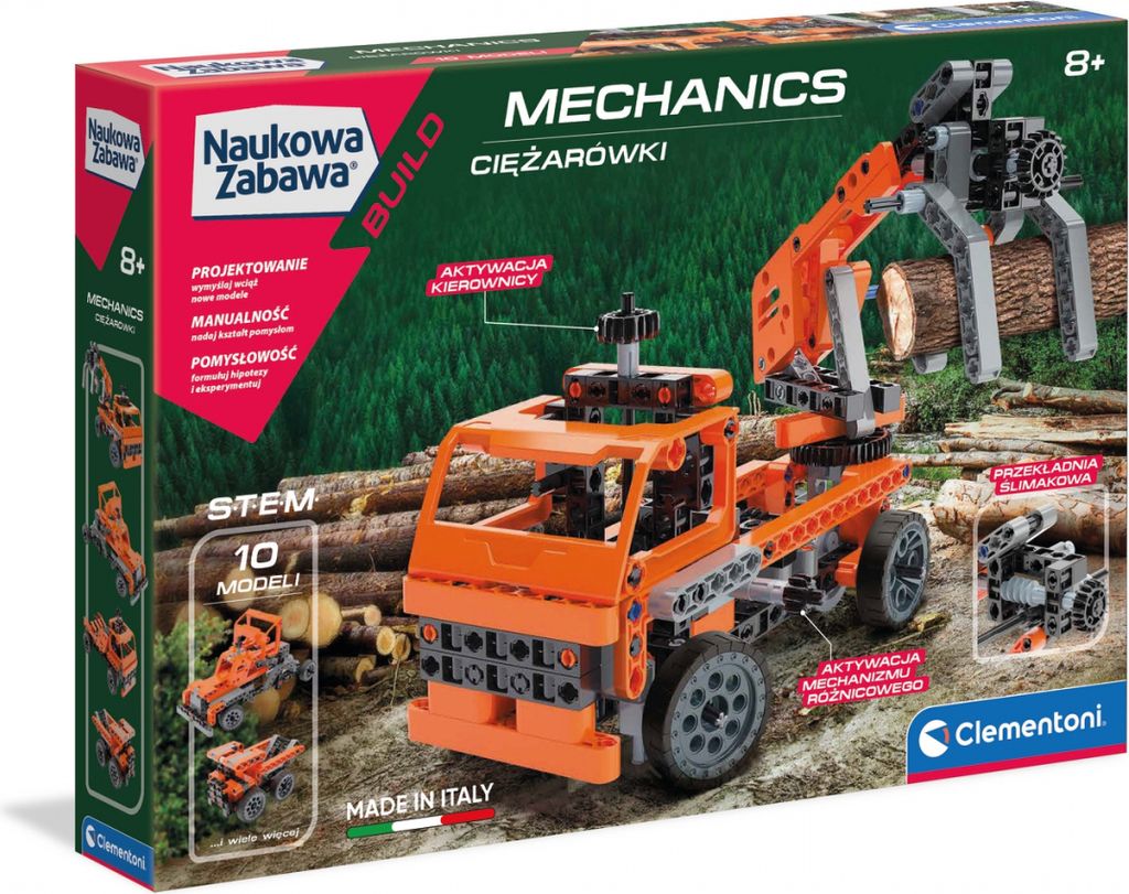 Clementoni Labo.mechaniki - LKWs 60992 Produktbild 