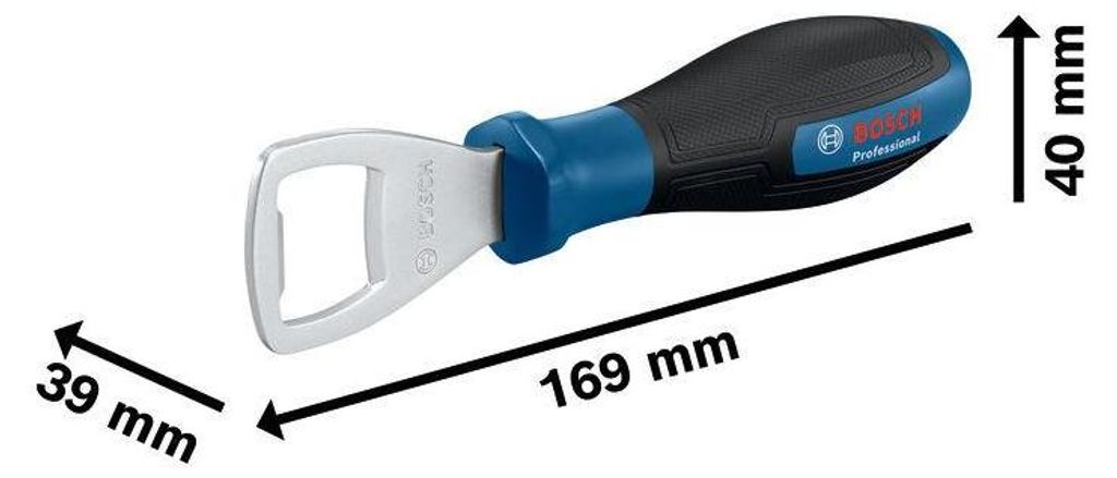 Flaschenöffner blau