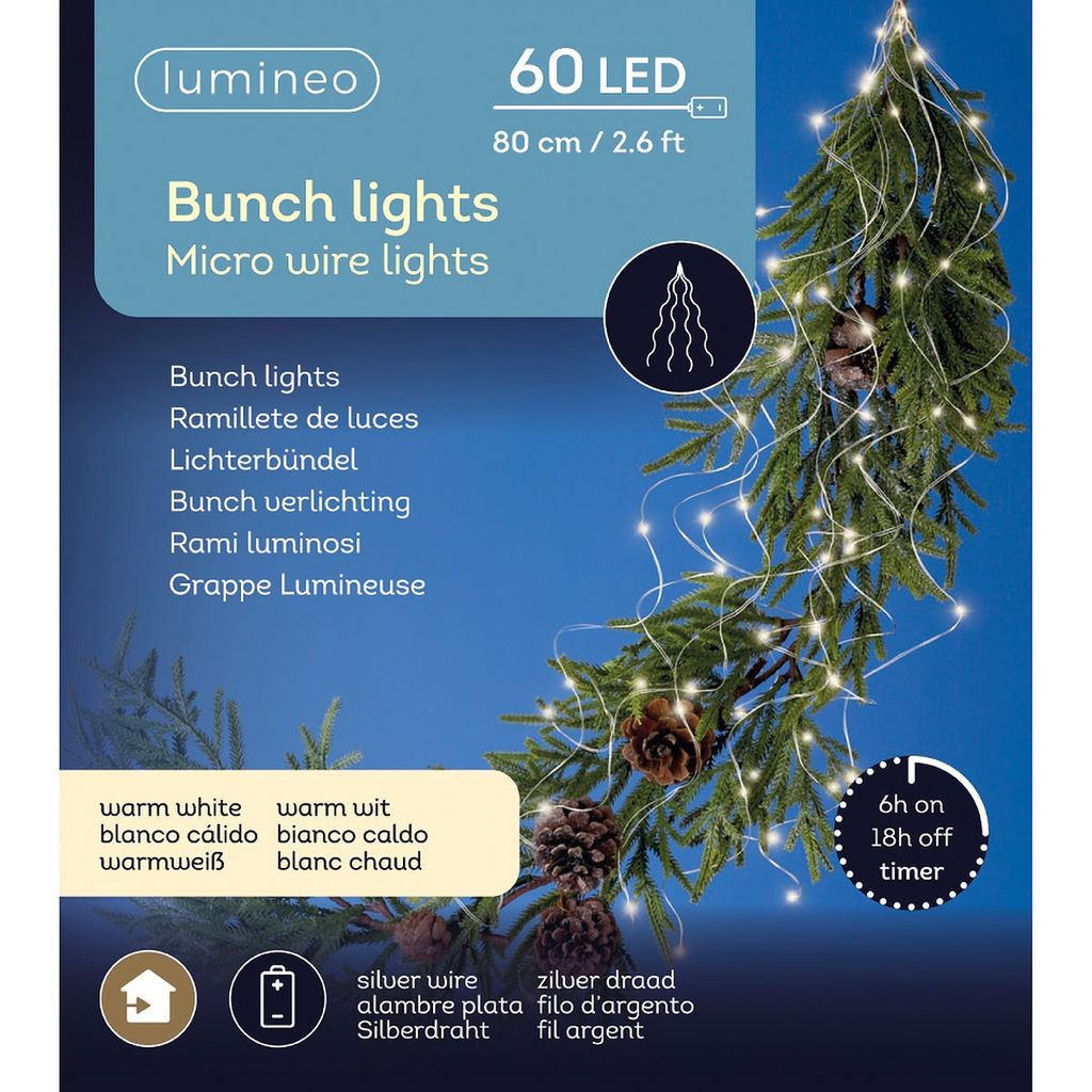 Lumineo Batterie Micro LED Lichterkette