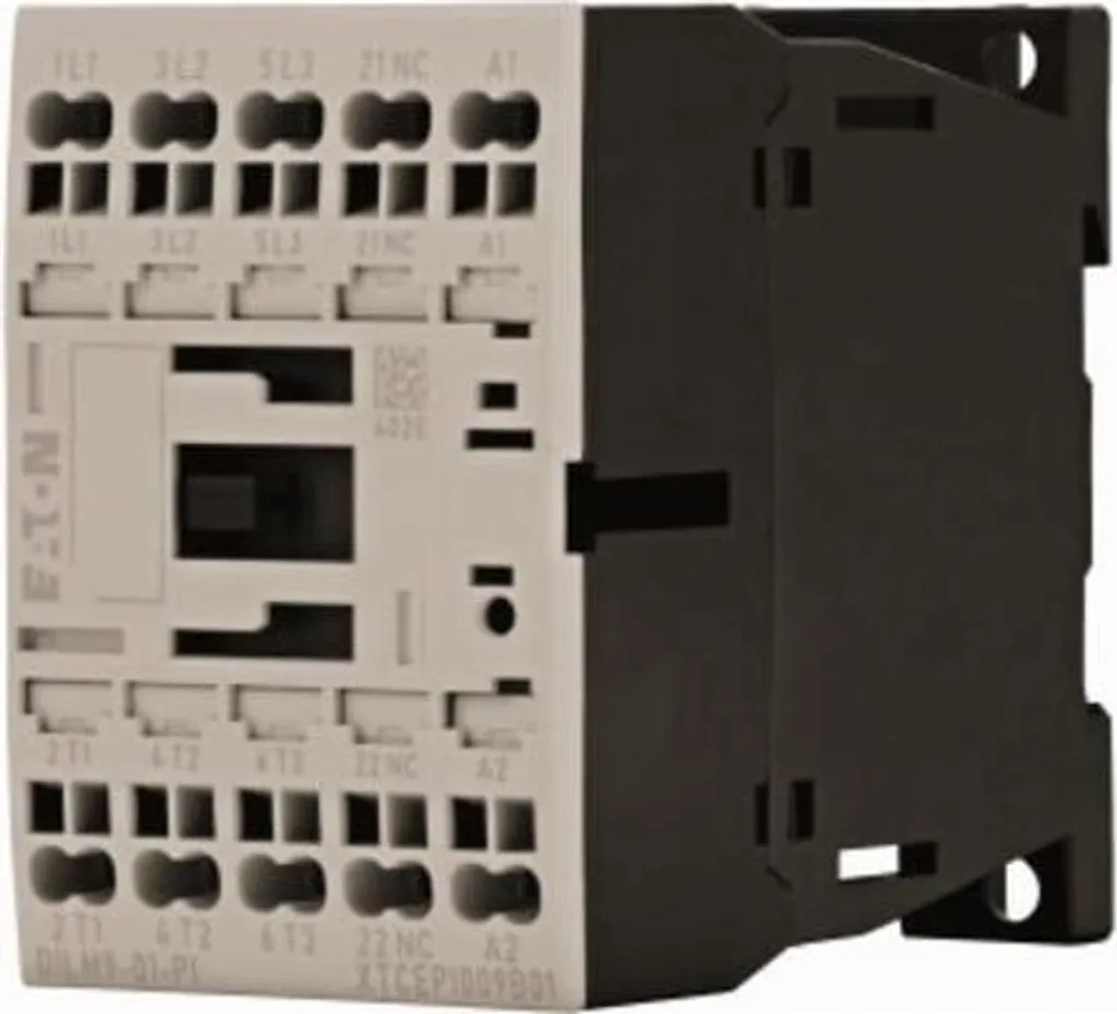 Contacteur tripolaire Eaton DILM9-01 24VDC 199238 rail DIN automatismes