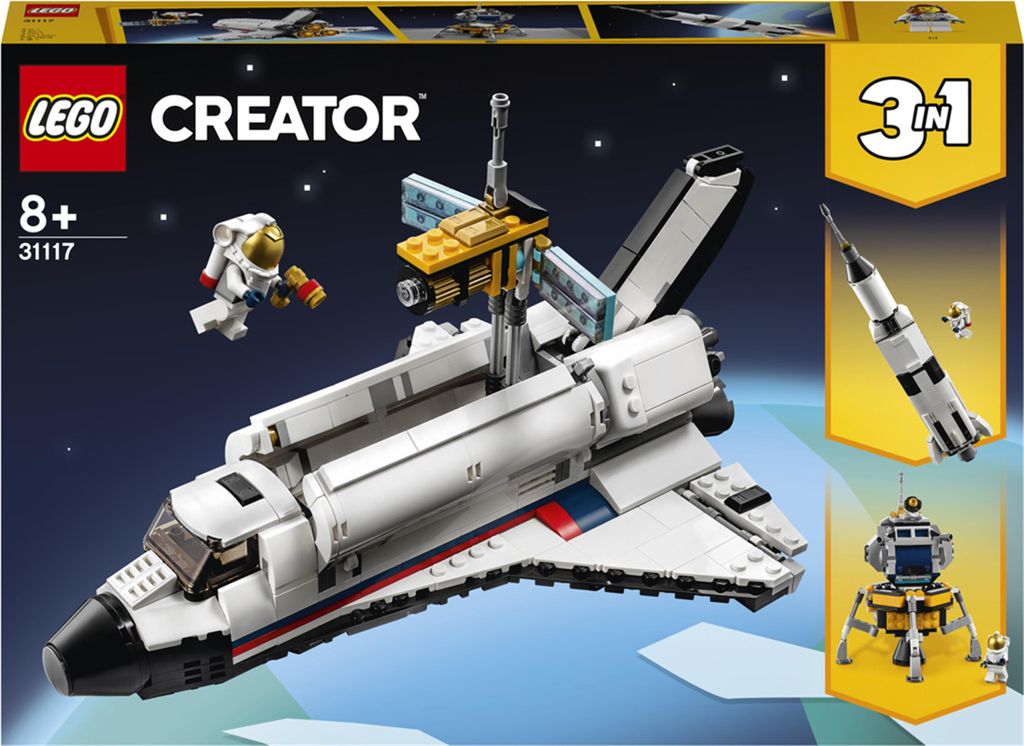 LEGO Creator 31117 Kosmiczna przygoda z promem kosmicznym Zdjęcie produktu 