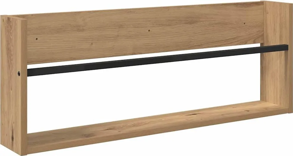 Portariviste SYFAX™ Rovere artigianale 80 x 12 x 30 cm Materiale a base di legno