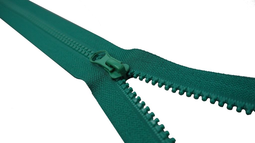 Reißverschluss Kunststoff 60 cm 11# Waldgrün