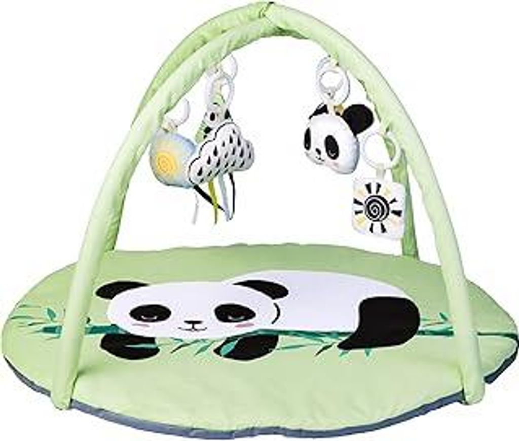 Todale Spielbogen Baby & Krabbeldecke mit Spielbogen - Weiche Spielmatte & Spieltrapez für Neugeborene - Mobiles Baby Gym Activity Decke mit Spiel...
