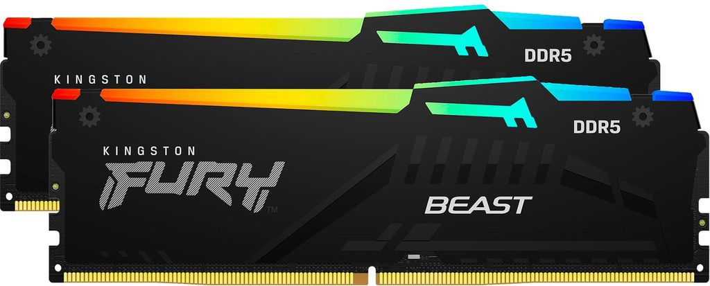 Kingston FURY DIMM 16 GB DDR5-6000 (2x 8 GB) Dual-Kit, Produktbild 