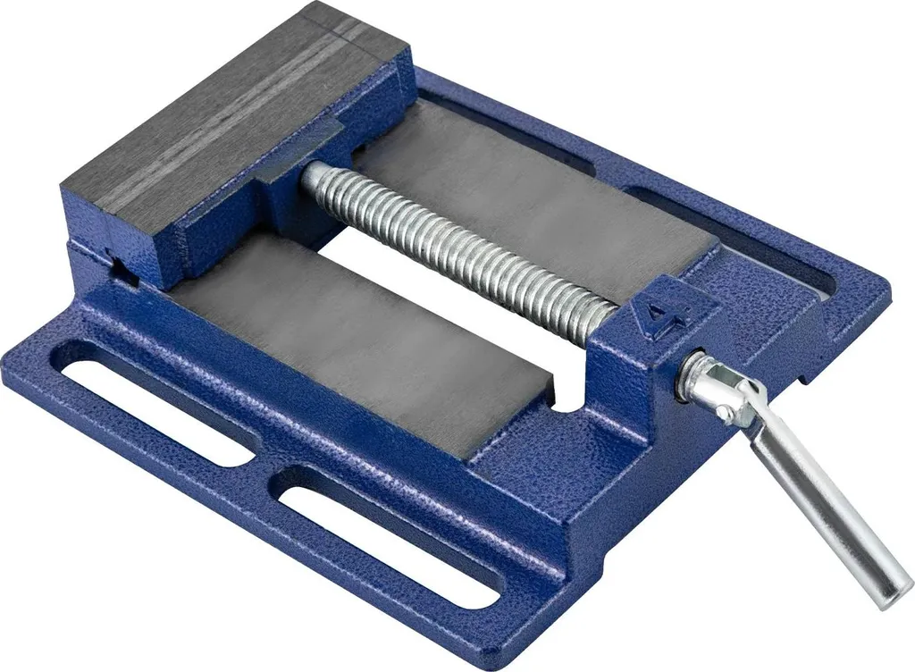 Étau pour percer en sécurité bois et métal, mors 102 mm, fixation table