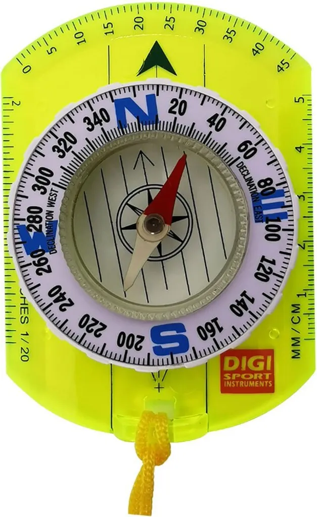Digi Sport Instruments 086040 Bussola Giallo Giallo Taglia Unica