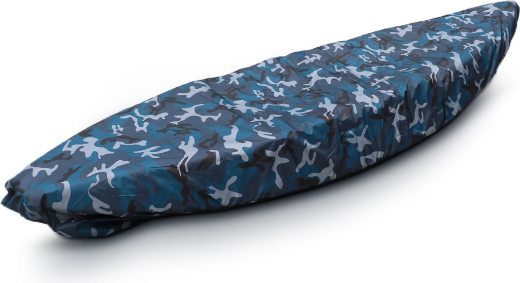 Professionelle Universal Camouflage Kajak Kanu Boot Wasserdicht UV-bestaendig Staubspeicherabdeckung Schild 3,5 M (für 2,6–3,0 m große Boote)
