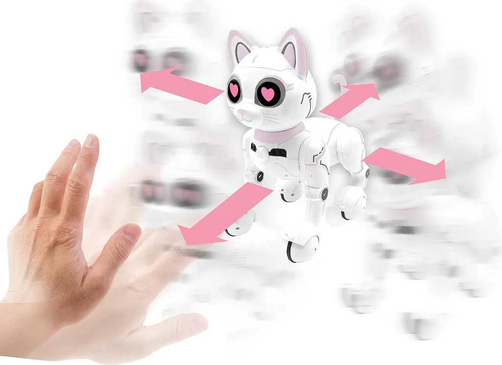 Chat robot interactif pour enfant programmable avec commande à distance