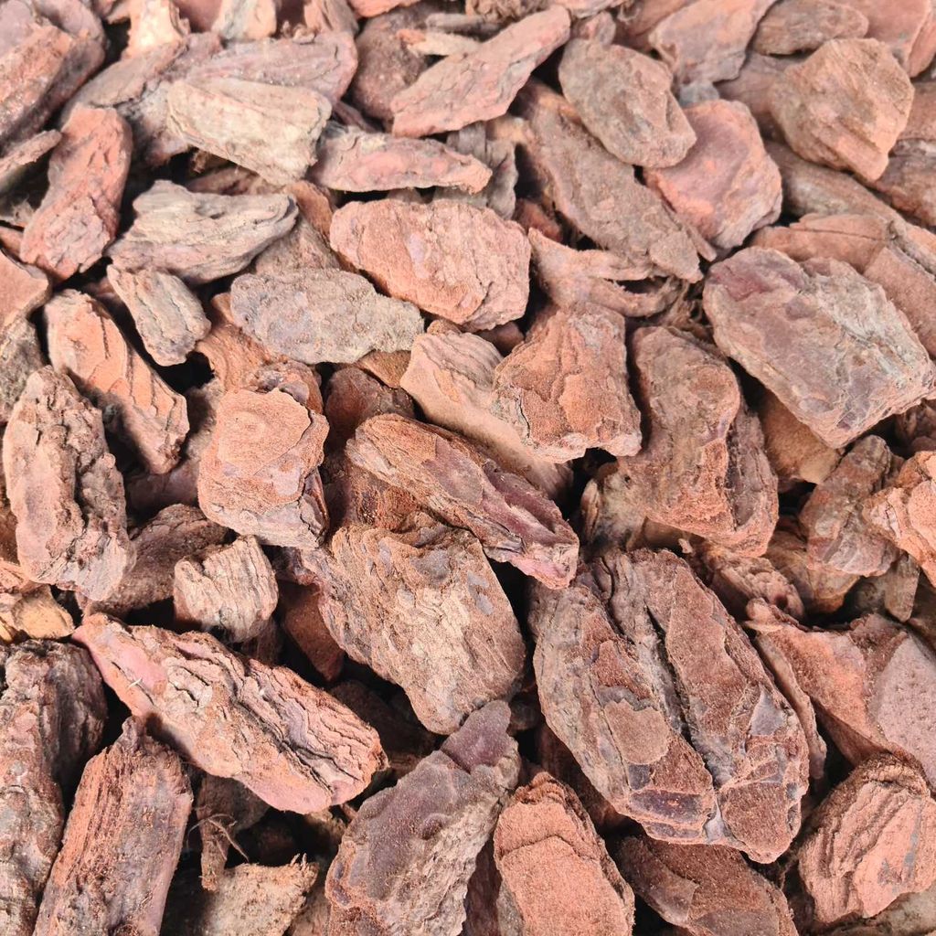 Brennholz Buche Palette Palette 39×60 L 2340 L Pinienrinde Pinienmulch - Mittel 15-25 Mm Mullbinden 50 Stück