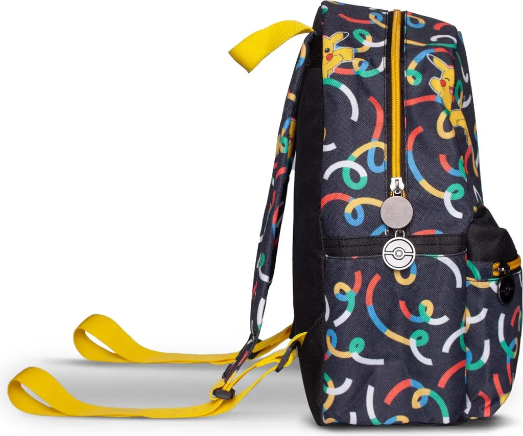 Mini-sac à dos Pokémon multicolore Happy Pikachu avec design Standard - 2