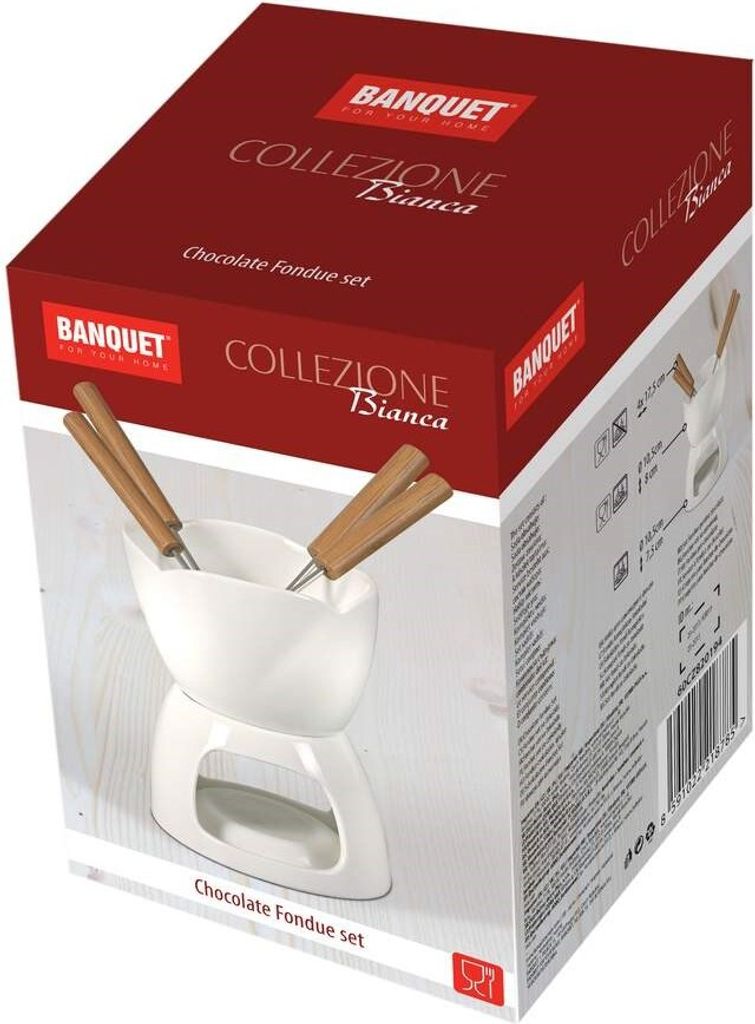 Set Schokoladenfondue SAMMLUNG BIANCA, 6 St., | Kaufland.de