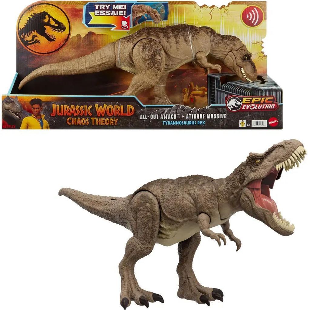 Jurassic World HXF54, 4 rok/roky, Hnědá, Plast Obrázek produktu 