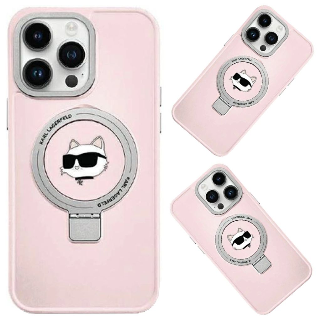 Etui Karl Lagerfeld Ring Stand Choupette Kopf Magsafe Do Produktbild 