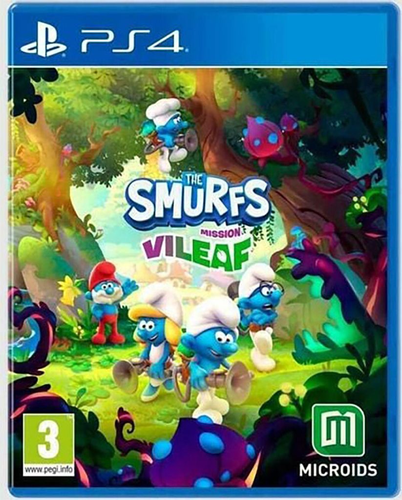 Spiel DIE SCHLÜMPFE MISSION VILEAF PLAYSTATION 4 PS4