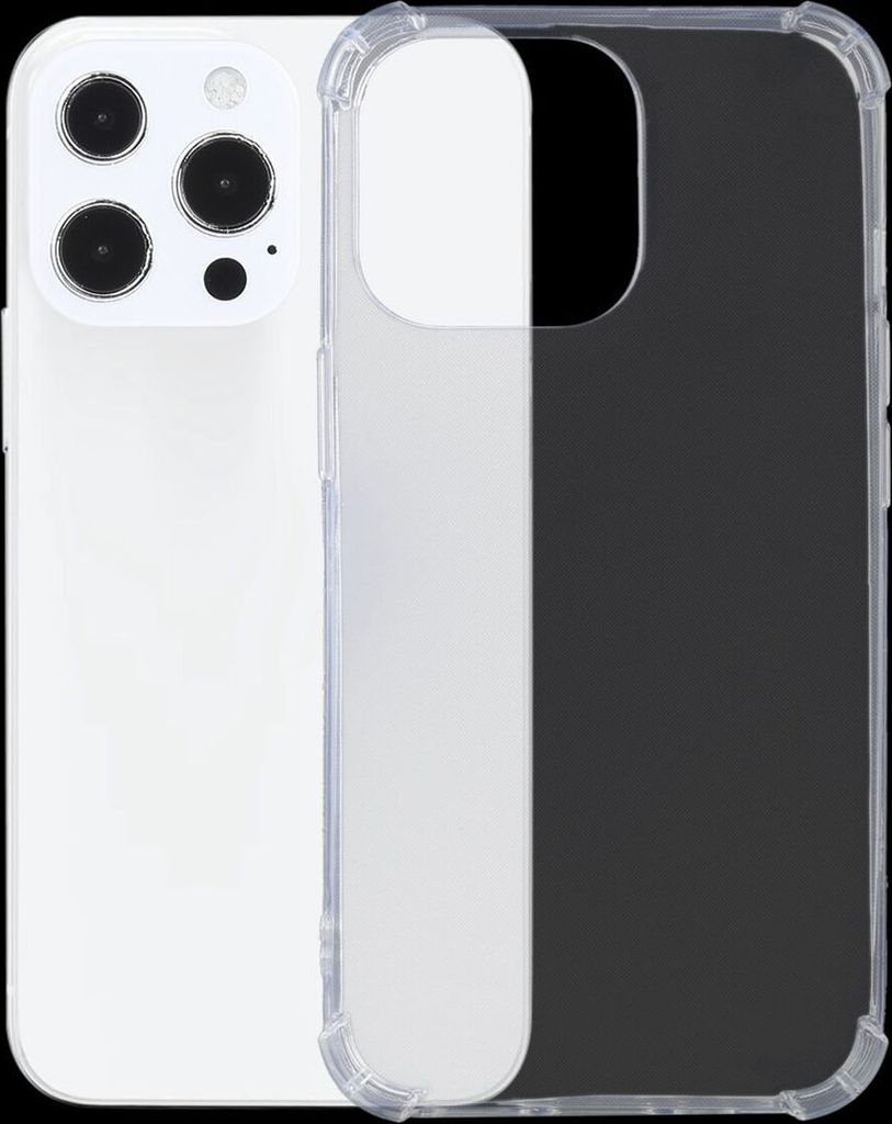 König Design Hülle kompatibel mit Apple iPhone 13 Pro Max Kunststoff Soft Handyhülle - Handy Case Transparent