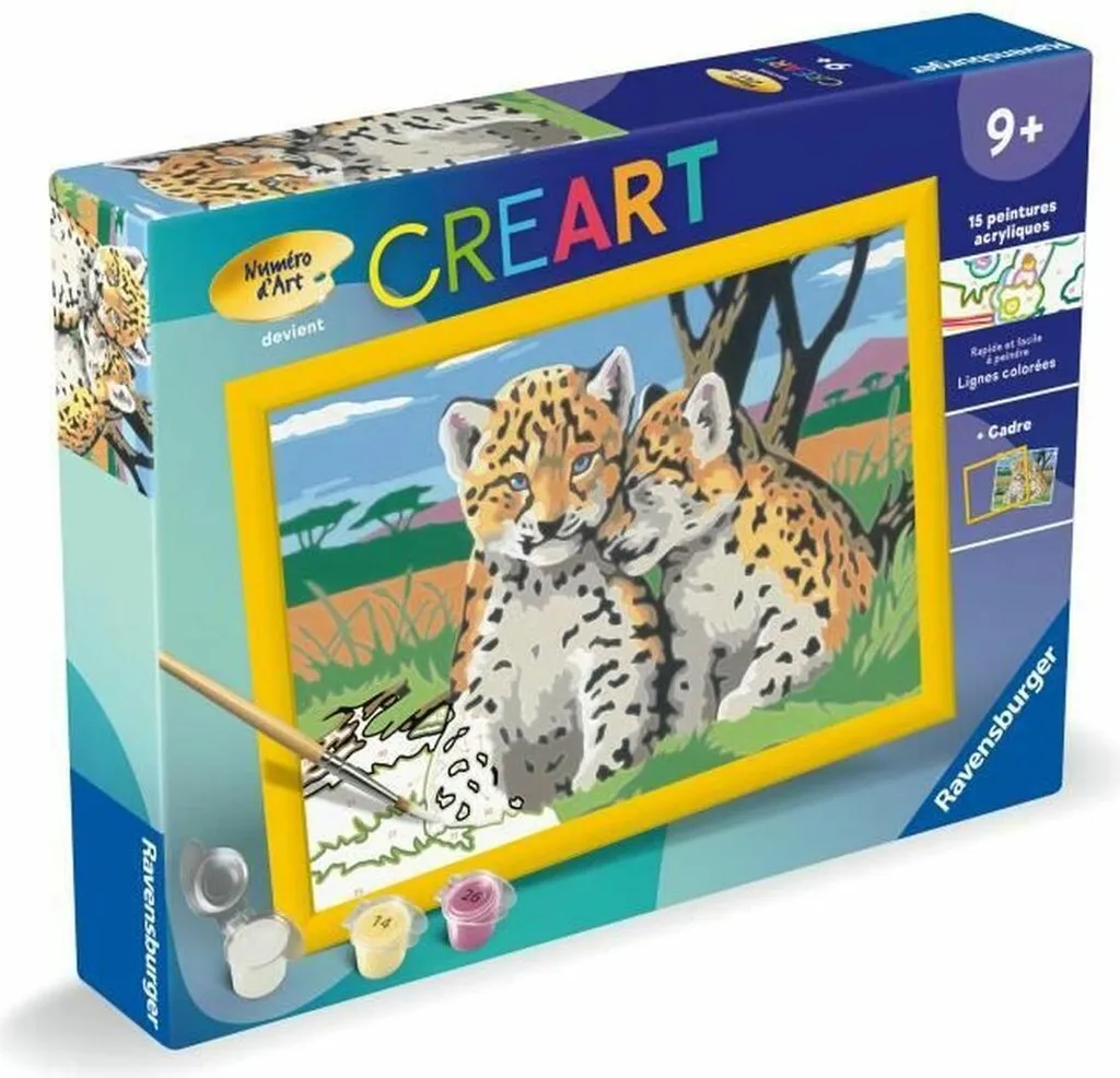 Apprendre à Peindre sans Déborder avec le Kit de Dessin Ravensburger CreArt - 5