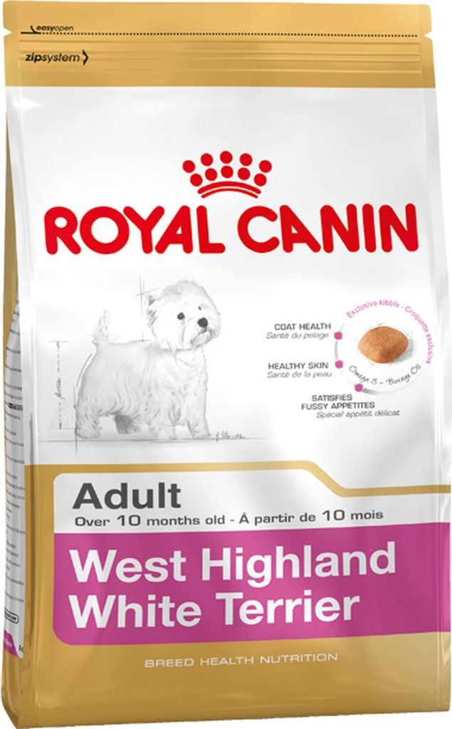 Royal Canin BHN West Highland White Terrier Adult - Trockenfutter für ausgewachsene Hunde - 3kg