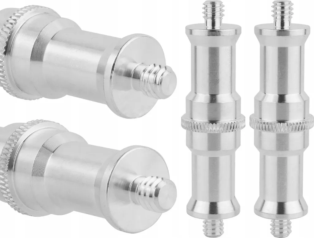 Aumenta Altezza Treppiede 1/4" 68mm - Adattatore Alluminio per Vlogger