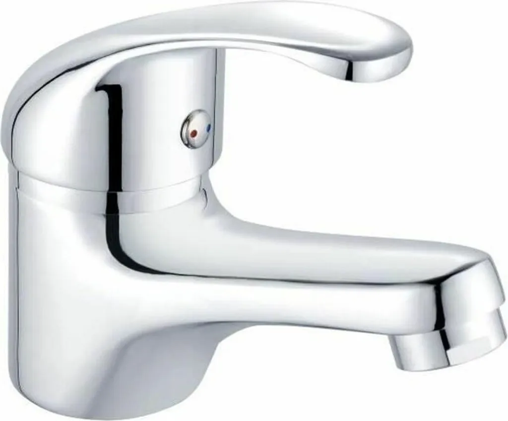 Robinet Mitigeur Rousseau de Cuisine ou Salle de Bain en Inox et Laiton
