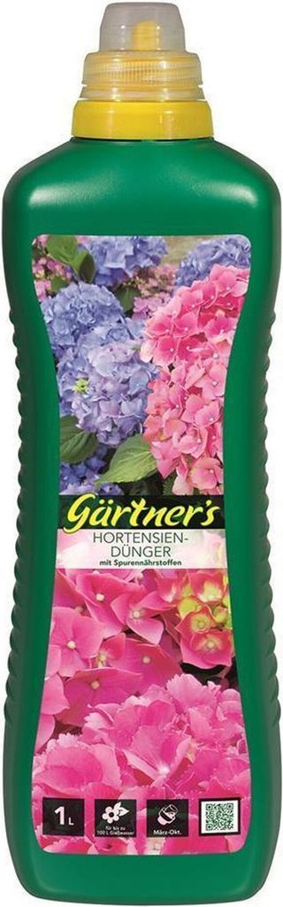 gpi Gärtner ́s Blumenpflege Hortensiendünger 1 Liter