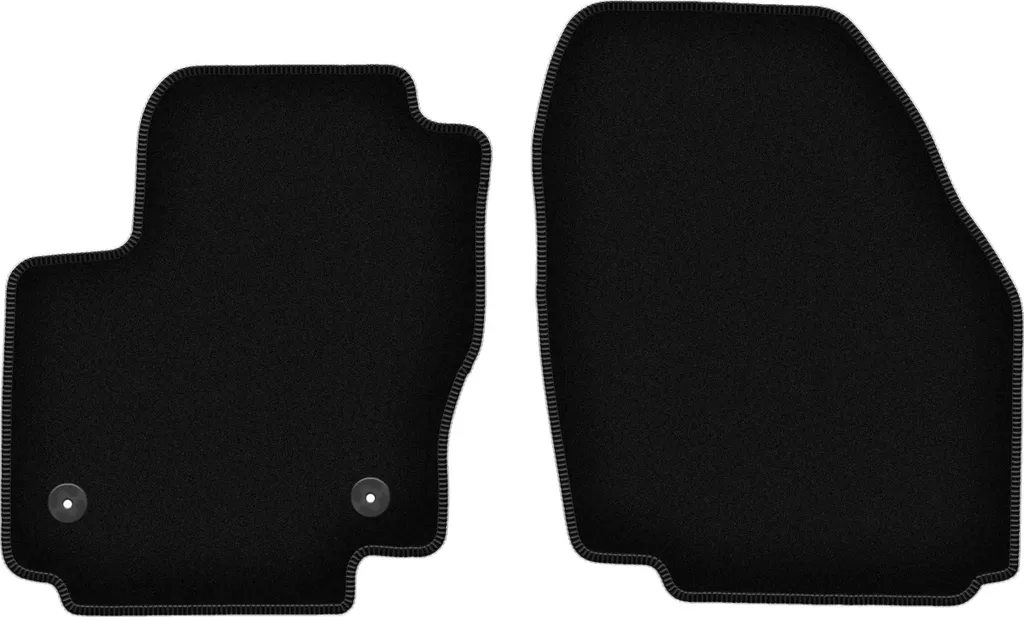 Set Tappetini Anteriori in Velluto per Ford Mondeo MK4 2012-2014 Neri