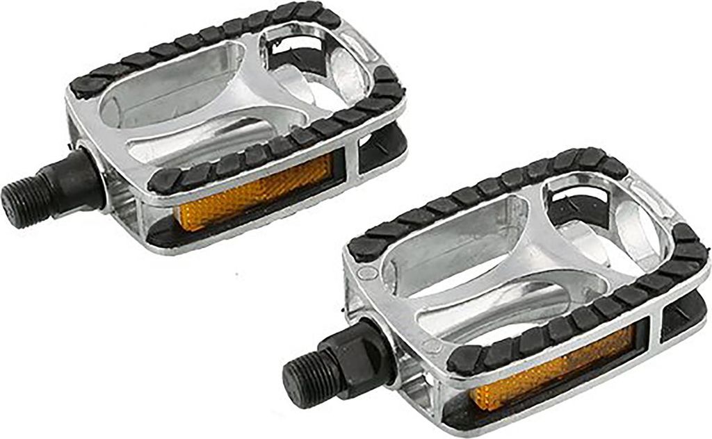 Pedale Elegant 9/16 Zoll silber / schwarz Obrázok produktu 