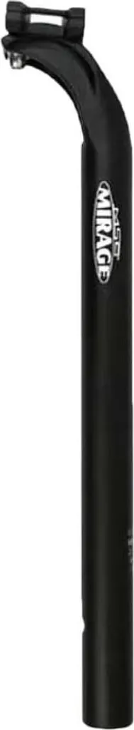 MSC Mirage Seatpost 31.4 mm Nero | Ricambio Reggisella Resistente 350 mm