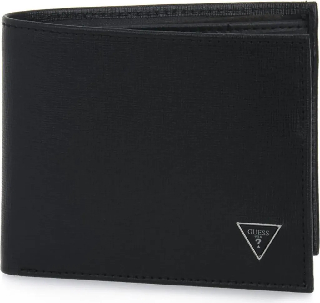 Portefeuille Guess Mito LEA20BLAS en similicuir noir chic pour homme