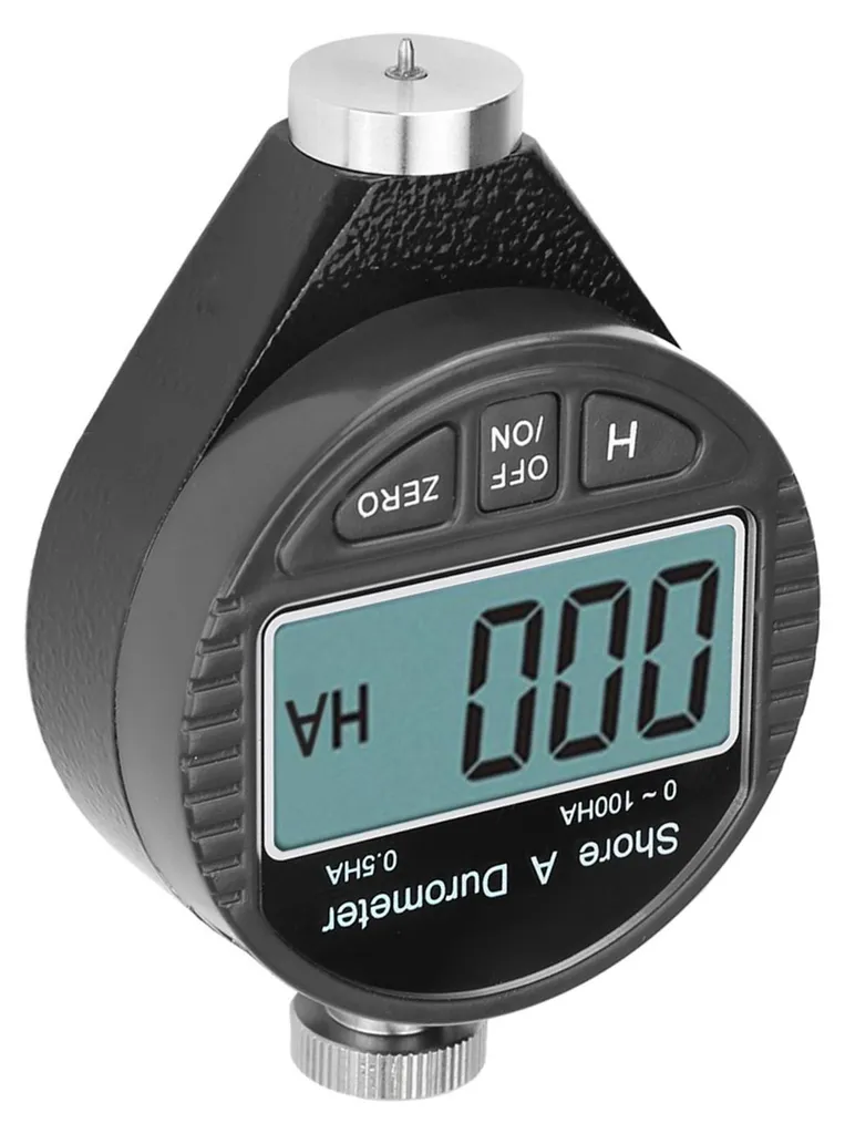 Duromètre numérique Shore A 100HD écran LCD haute précision pour gomme