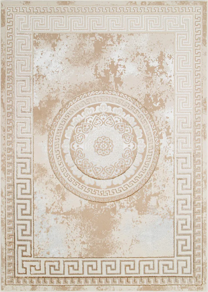 Tapis Beige ARES Certifié ÖKO-TEX 250x350 - Qualité et Confort XXL