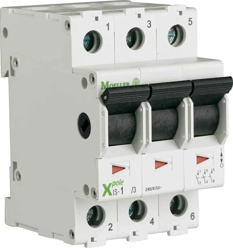 Eaton IS-16/1 Interrupteur-sectionneur 16A 276254 pour Tableau Electrique
