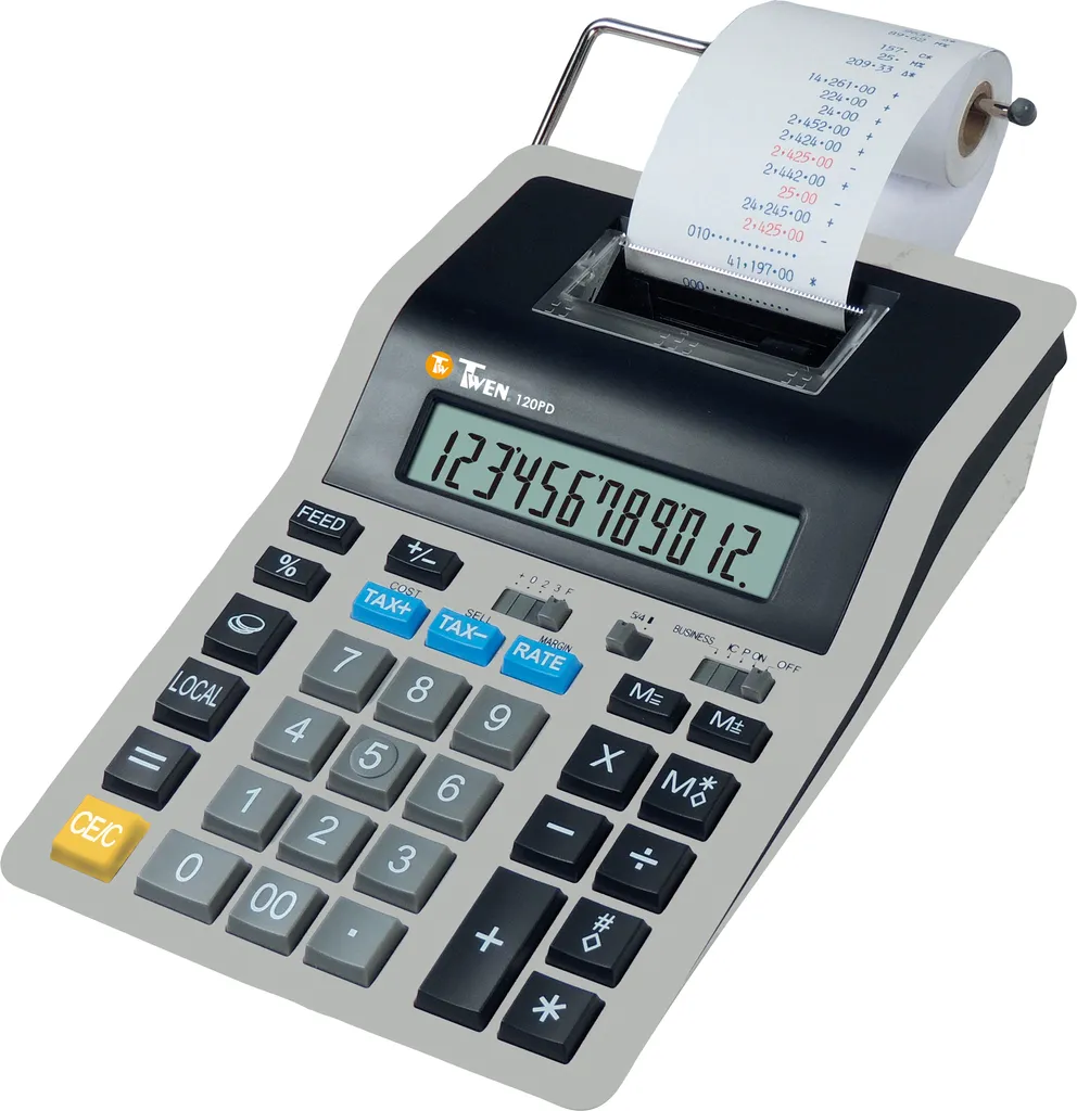 TWEN 574 TWEN 120 PD druck.Tischrechner
